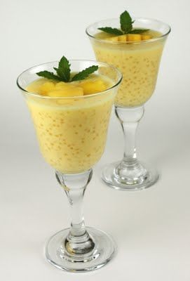 芒果椰汁西米露