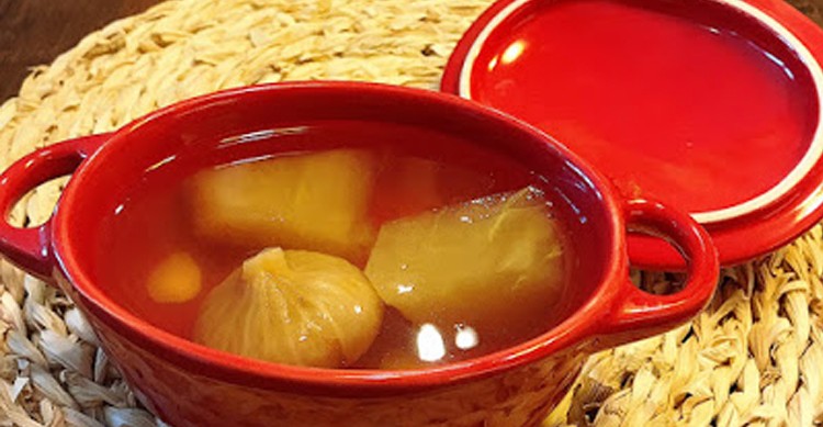 雪梨蘋果無花果麥冬糖水