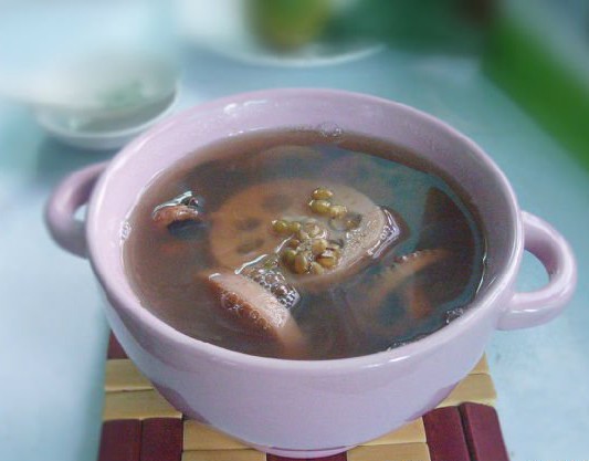 章魚蓮藕綠豆湯