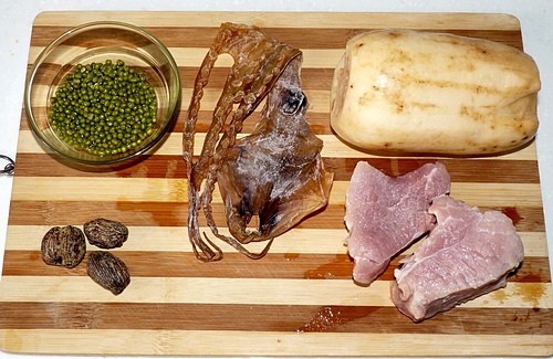 章魚蓮藕綠豆湯