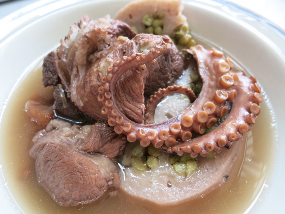 章魚蓮藕綠豆湯