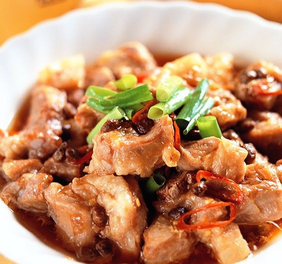 豆豉蒸排骨