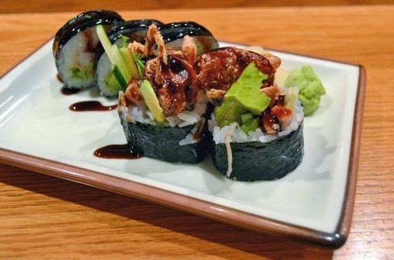 牛油果軟殼蟹壽司5