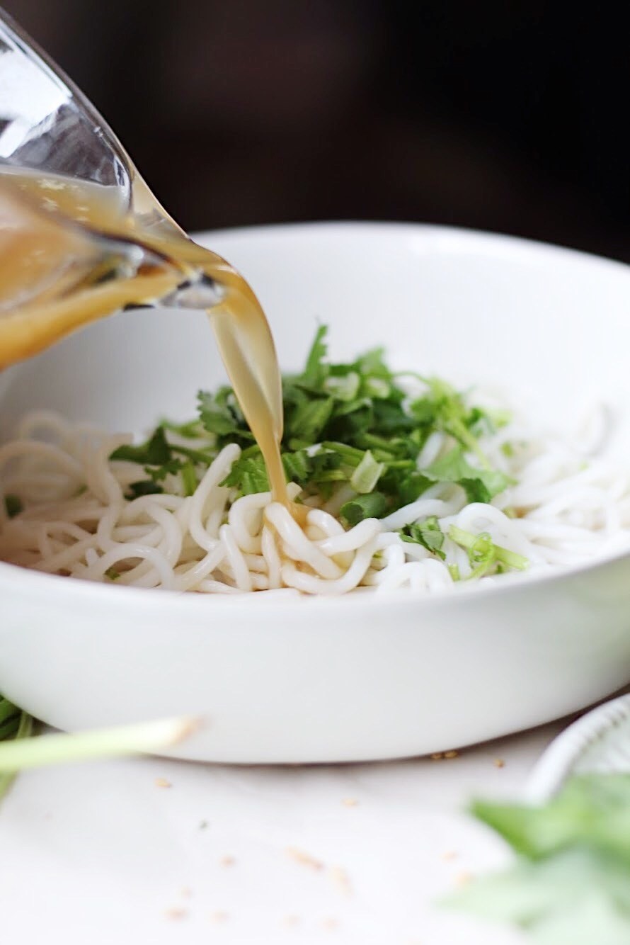 越式雞肉菜心湯麵4