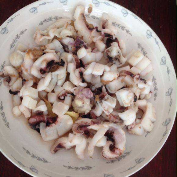 白灼魷魚1