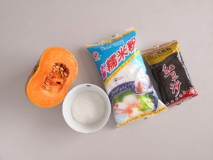 椰絲南瓜紅豆糯米卷2