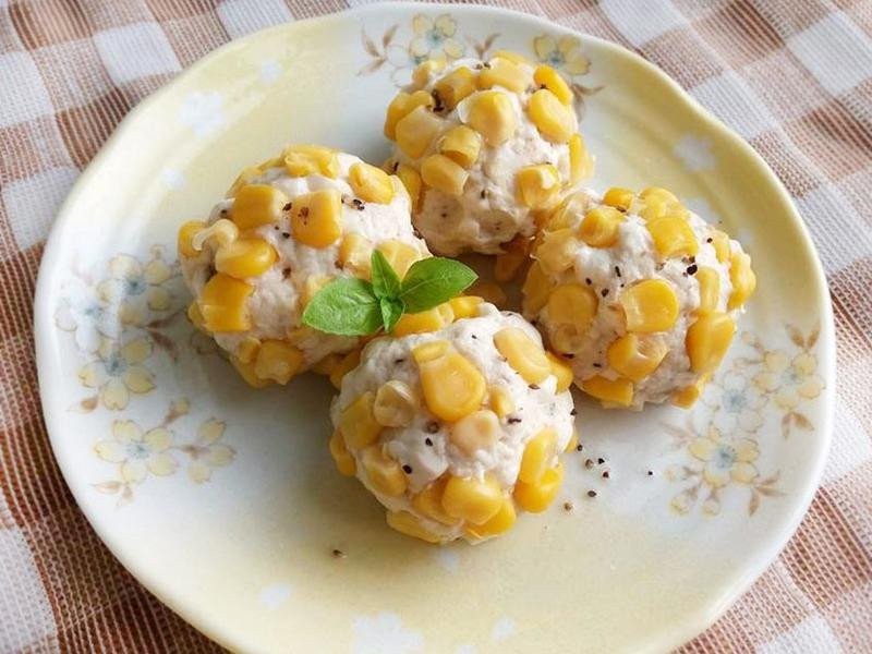 玉米豆腐肉丸1
