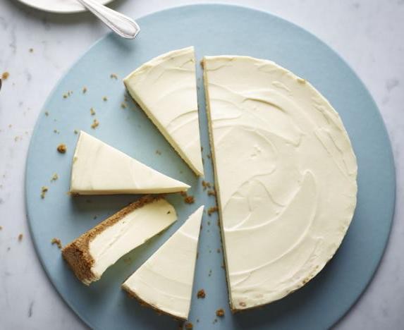 白巧克力芝士蛋糕1