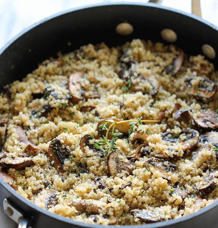 蒜蓉蘑菇藜麥飯3