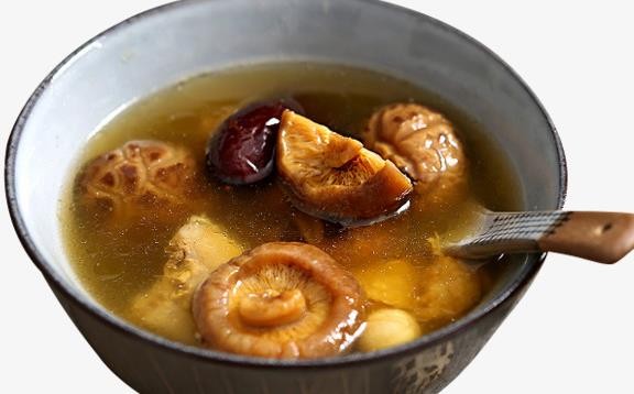 花菇燉雞湯