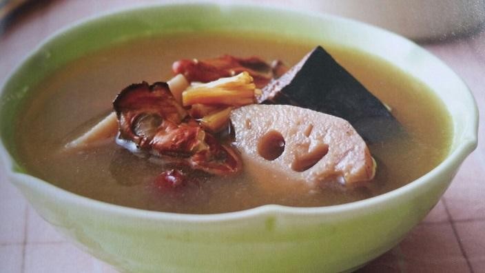 髮菜蓮藕蠔豉湯