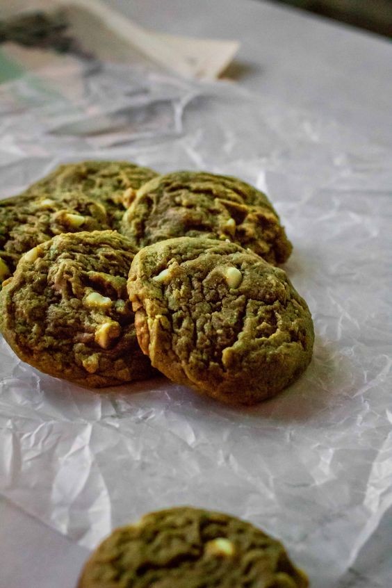 Matcha Chocolate Cookies