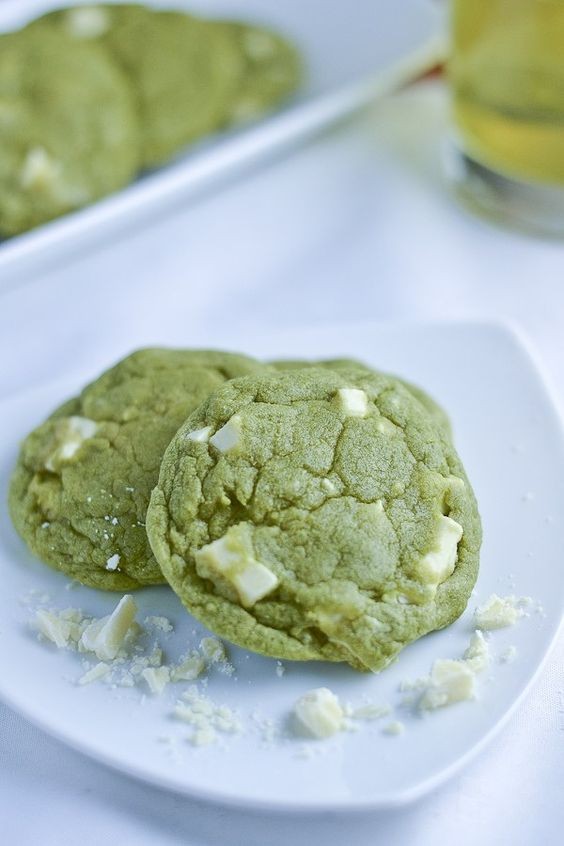 Matcha Chocolate Cookies