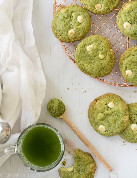 Matcha Chocolate Cookies
