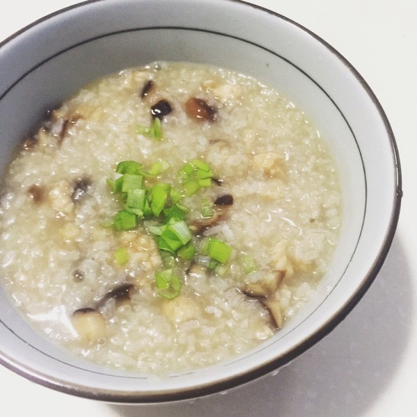 香菇滑雞粥2