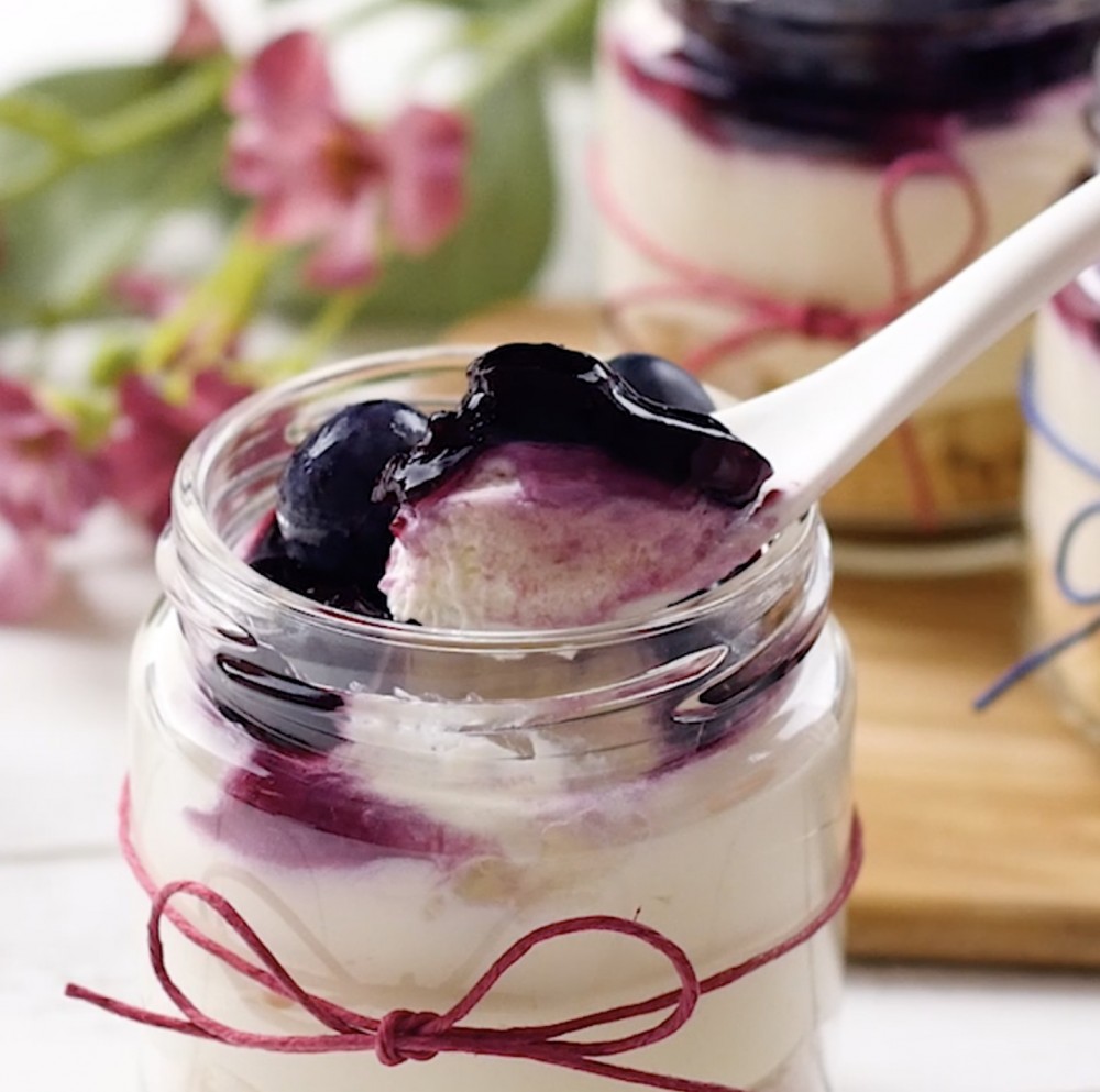 懶人藍莓cheesecake5