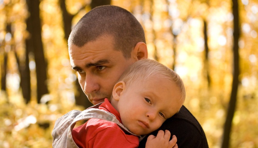 postpartum depression male