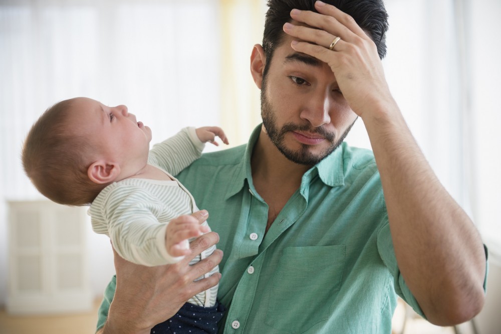 postpartum depression male