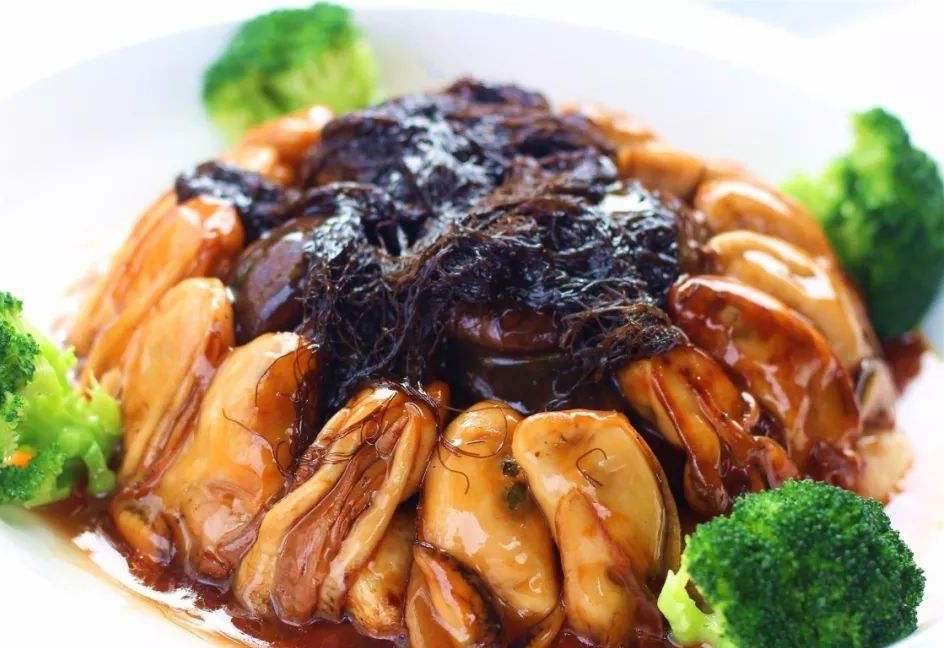 花菇蠔豉燜海參1