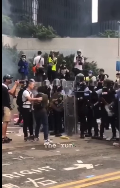 teargas