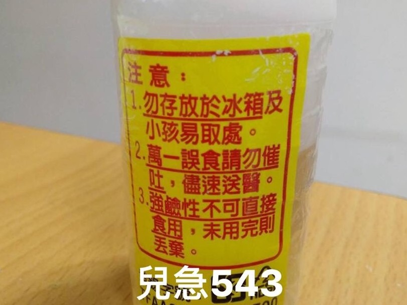 【 端午節注意】鹼水粽變毒藥 誤服鹼水 5歲孩童食道嚴重灼傷 吐出鮮血