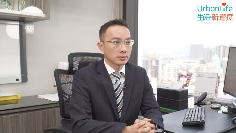 何國樑醫生講解前列腺疾病。