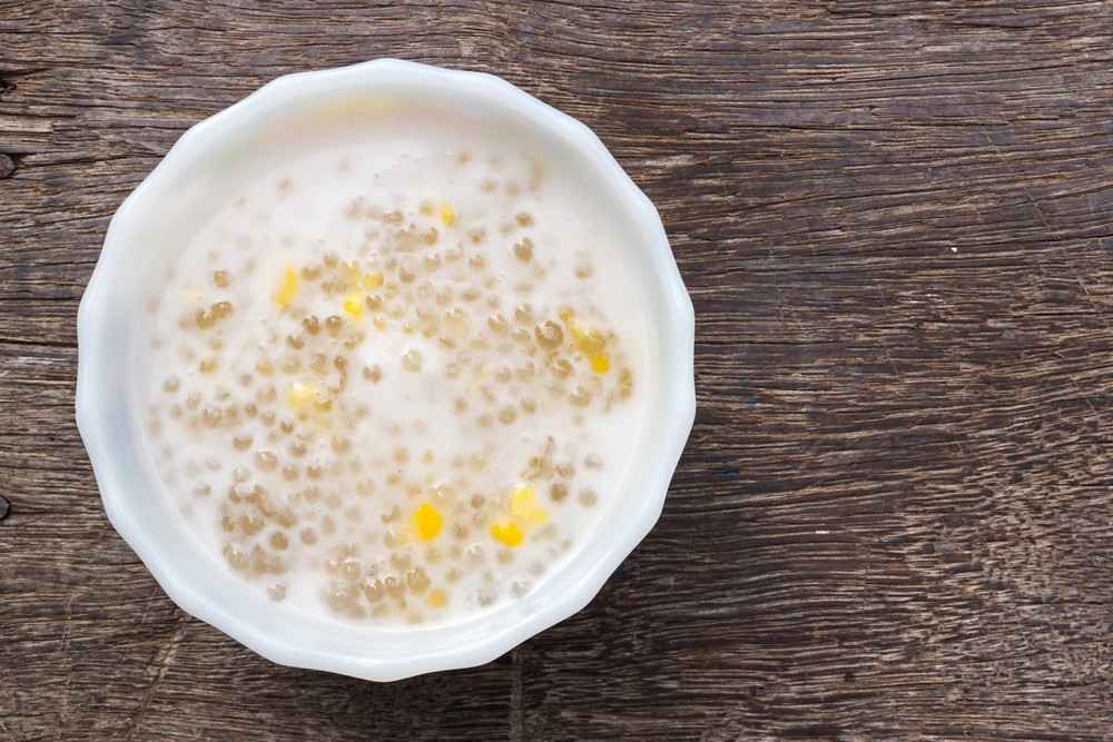 一杯西米,就有544卡路里,以及135克的碳水化合物。