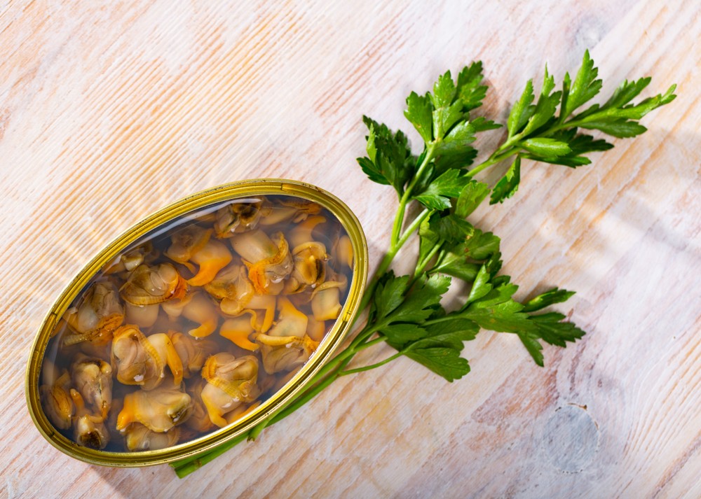 蛤蜊為含有最多鐵質的食物之一。