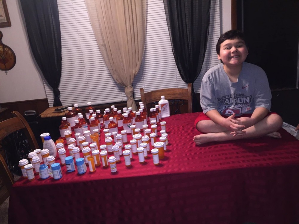 9歲男童Steven Cotter住在美國奧克拉荷馬州(Oklahoma),在2016年8月確診急性淋巴性白血病,需要接受為期3年的抗癌療程。