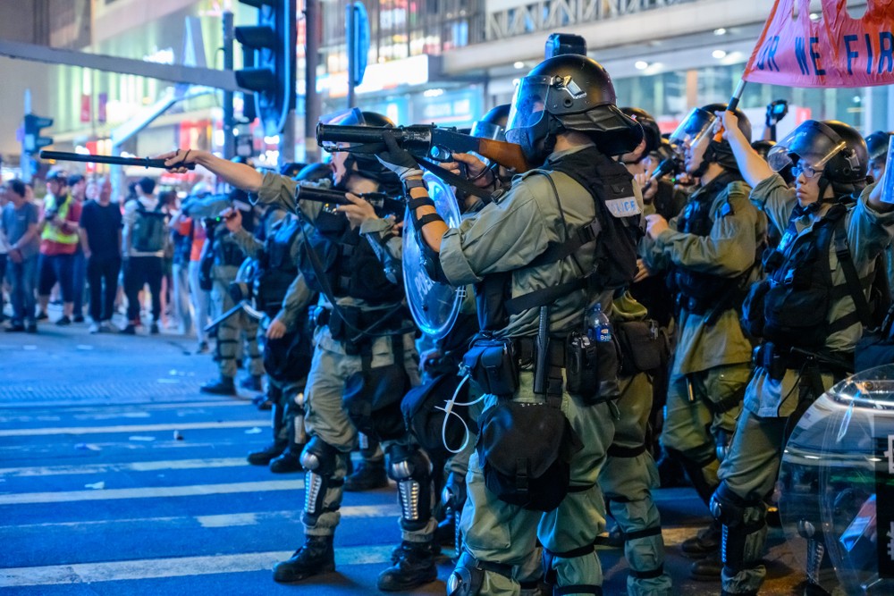 香港的反修例示威運動已持續超過半年,警方發放超過19發實彈。