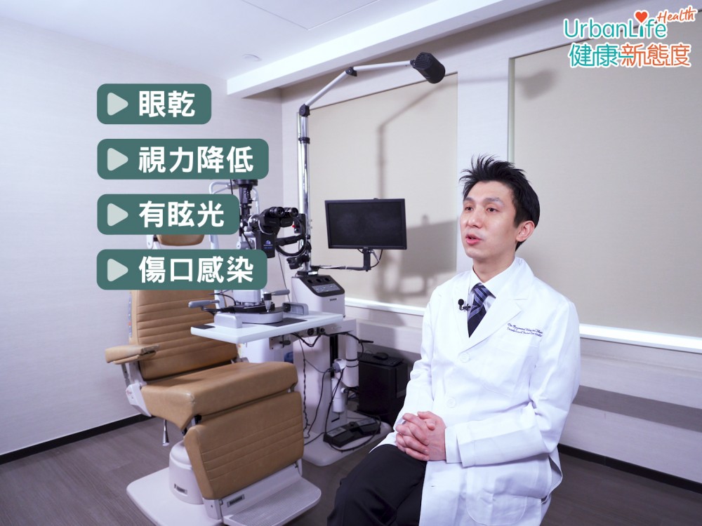 做SMILE矯視是有風險的,大家要小心衡量。