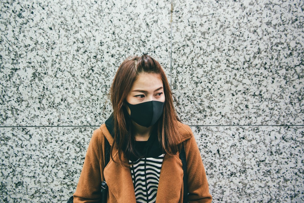 black mouth mask protection
