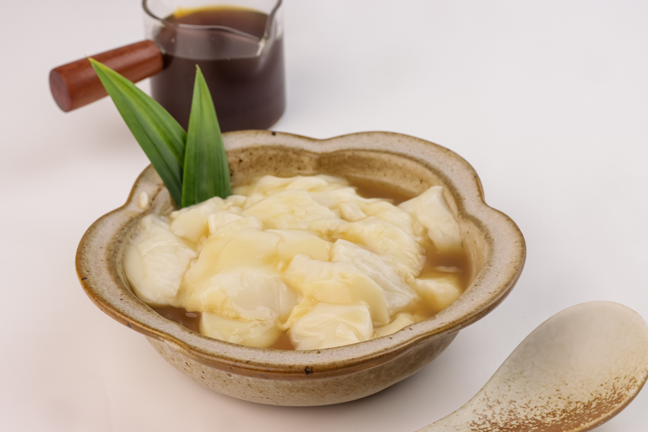 低卡嫩豆腐薑奶做法。