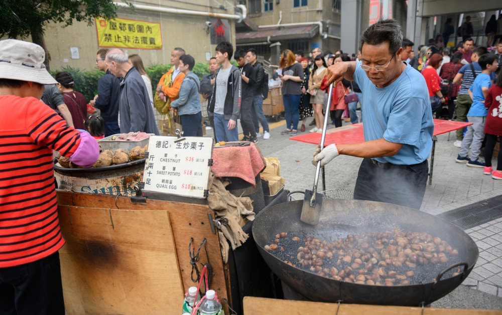 栗子的鉀質含量豐富。