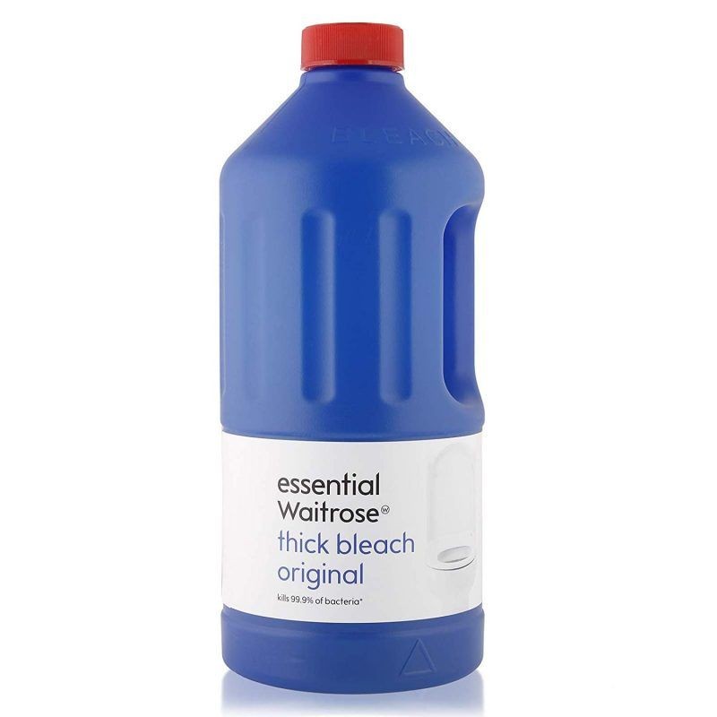 Essential Waitrose Thick Original Bleach 漂白水。