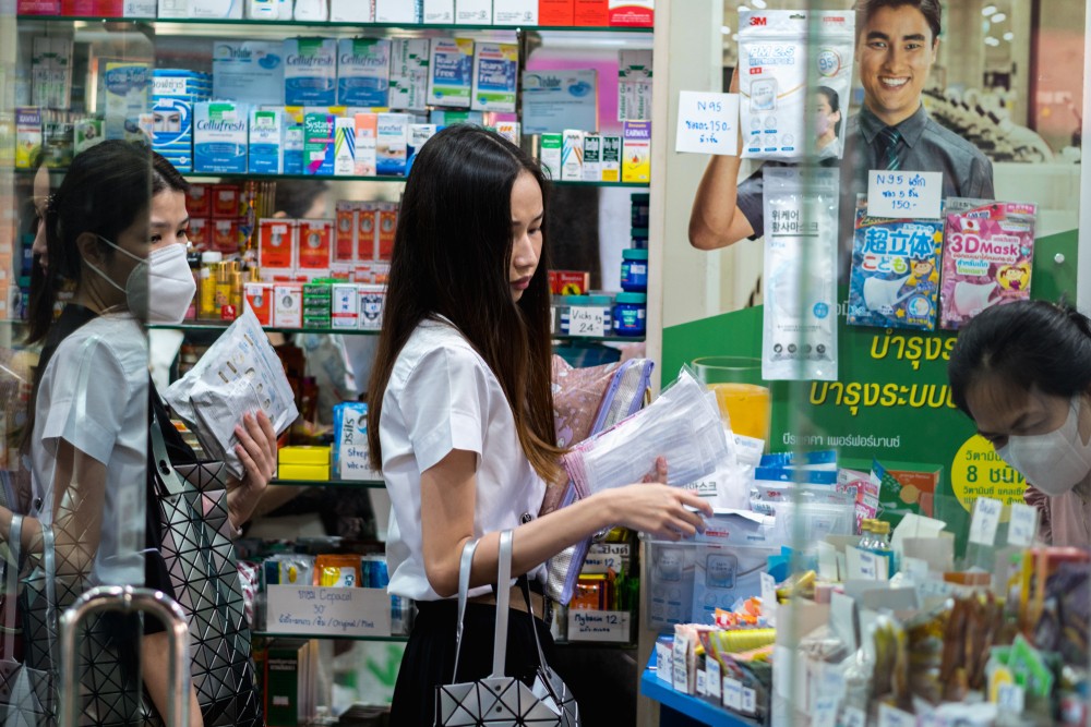 武漢肺炎蔓延,口罩需求急增。