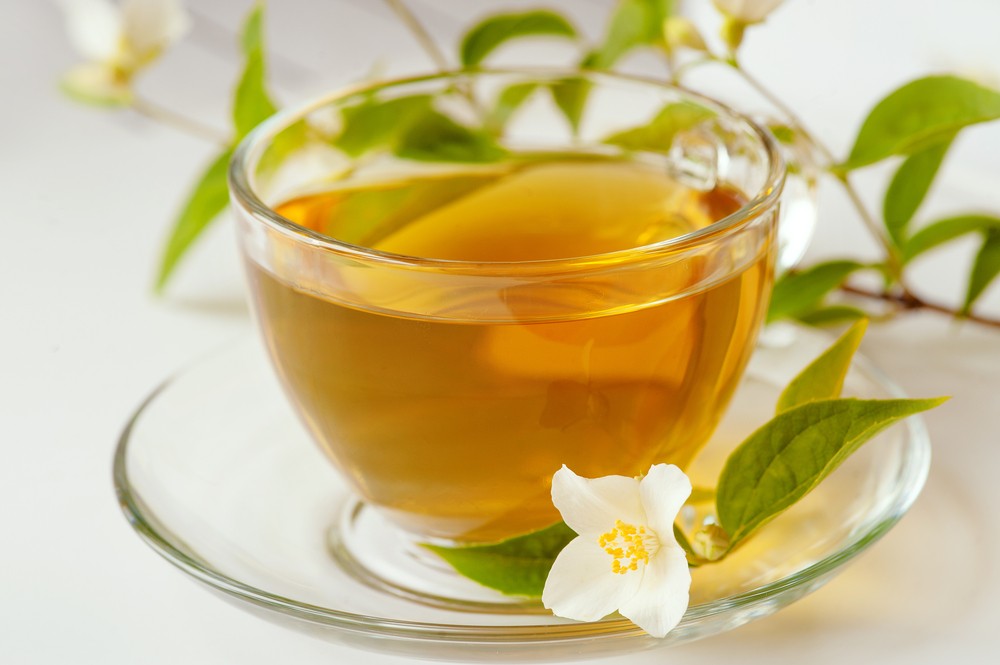 茉莉花菩提茶。