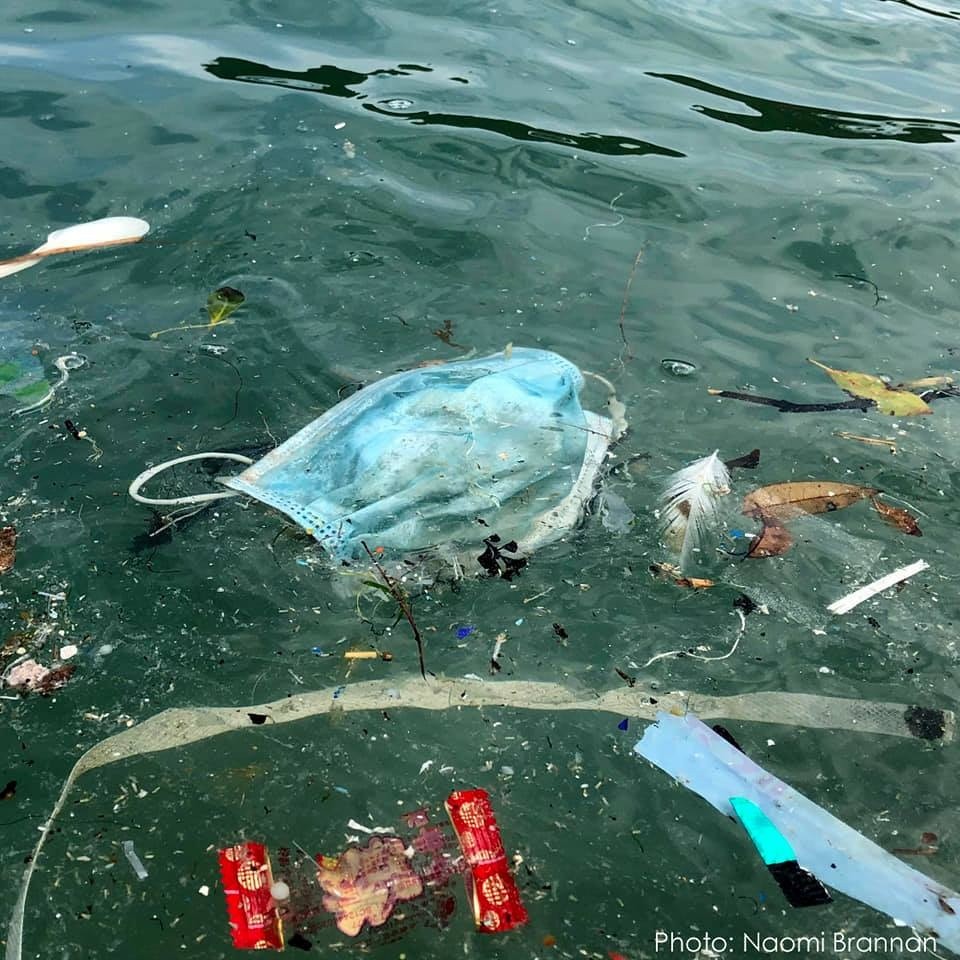 有環境學者發現最近的海洋垃圾中多了不少醫療用口罩。