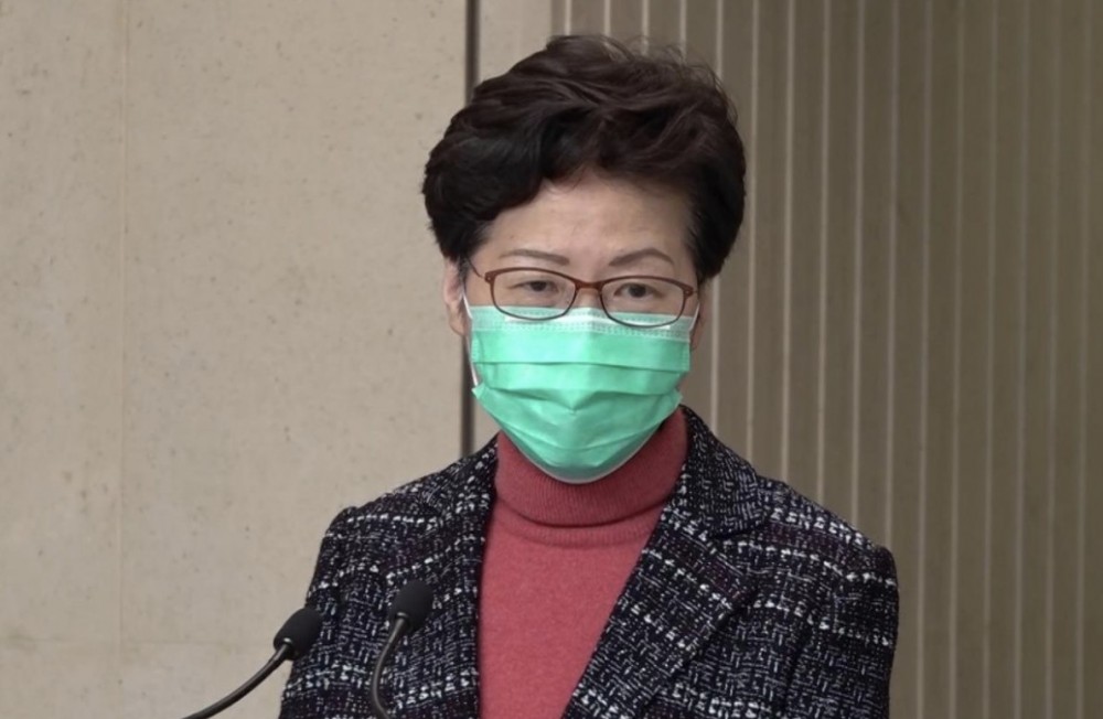 行政長官林鄭月娥表示,因應現時全球的新型肺炎疫情,香港繼續採取圍堵策略應對。