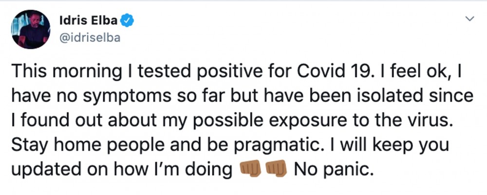 陸續有荷里活影星受感染中招。