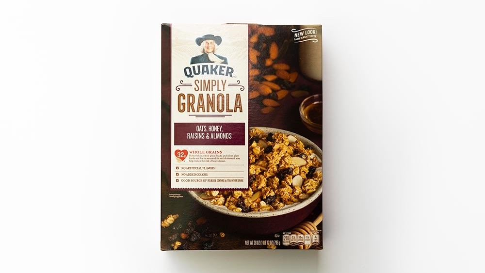 Quaker Simply Granola Oats, Honey, Raisins & Almonds