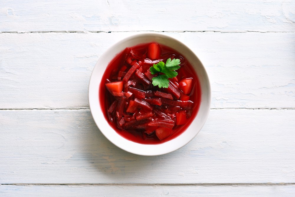 紅菜頭熱量低，但卻富含各種人體所需的營養成份，包括鈣、鐵、維他命B和C。