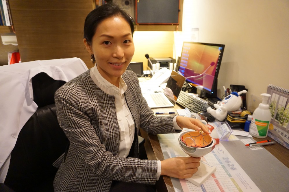 林醫生指,視力受影響的程度則視乎出血位置,如在視網膜中央就會失去大部分視力。