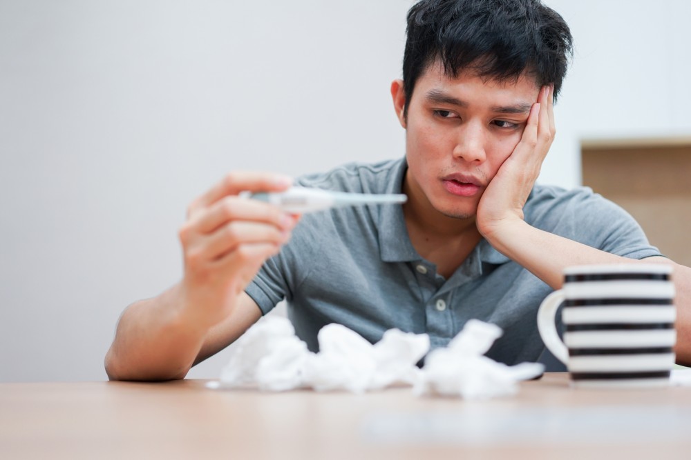 發燒、心跳及呼吸速率增加是敗血症的病徵之一。