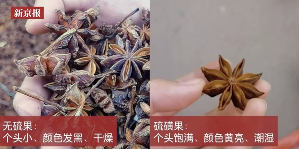 黑心食品要小心!廣西南寧市高峰天然香料物流中心(高峰市場)有商家為了節省成本及時間,竟用硫磺熏製八角。