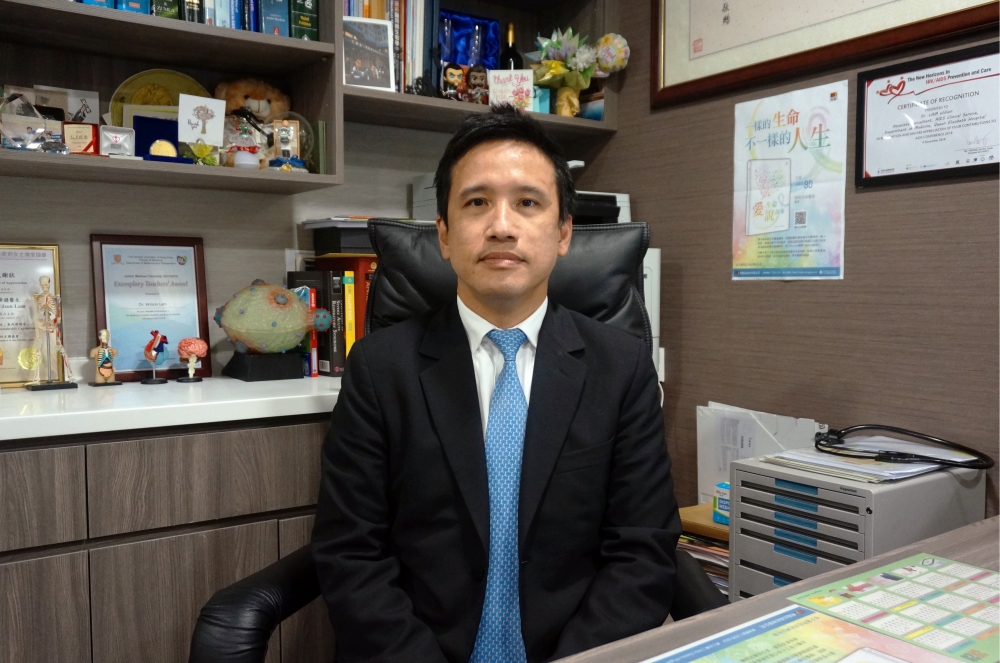 ▲感染及傳染病科專科林緯遜醫生