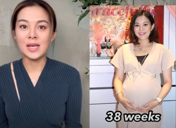 梁麗翹在影片中提到,自己在懷孕時體重上升至差不多170磅,而在誕下女兒後,體重仍維持室150至160磅左右。