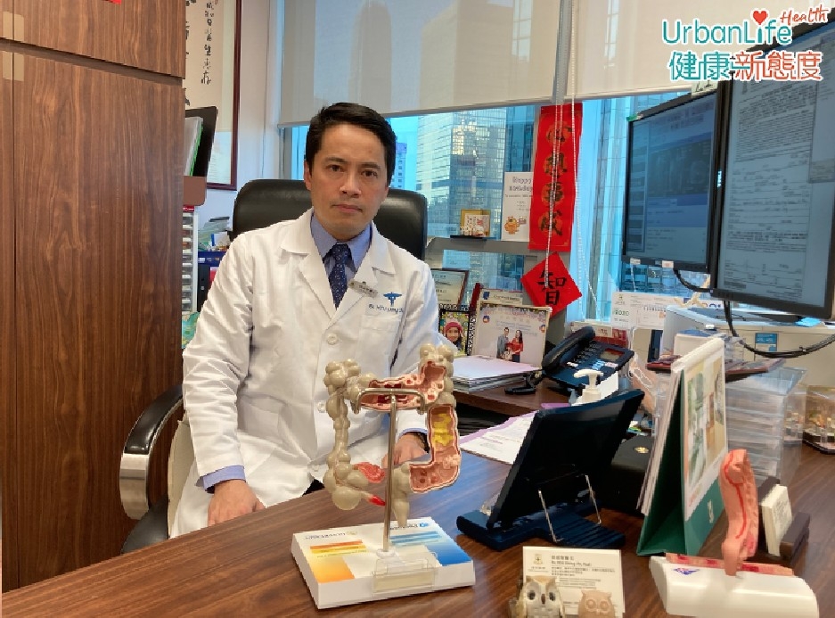 徐成智表示,患者腹瀉的頻率可能高至影響日常生活。