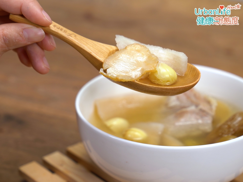 花旗參淮山蓮子湯,健脾胃、清虛火。