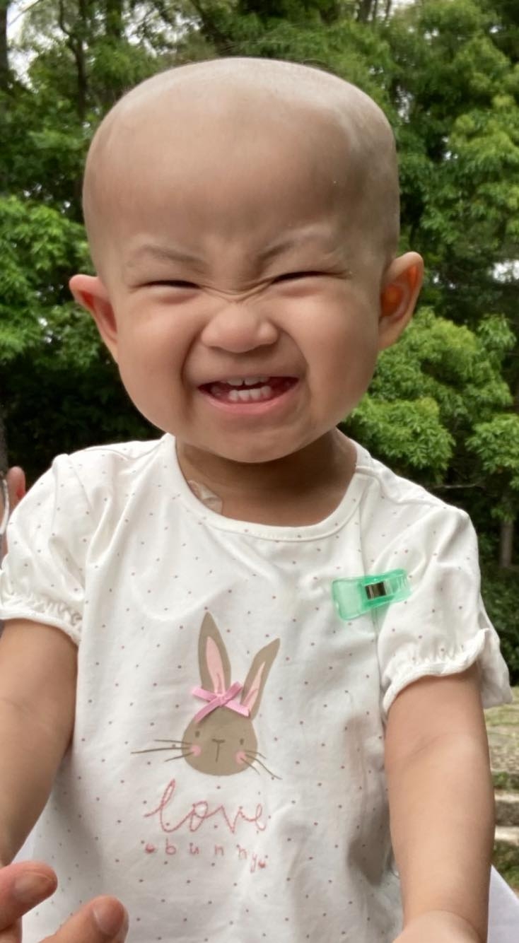 梓瑤父母寄語,希望女女能捱過見彩虹。